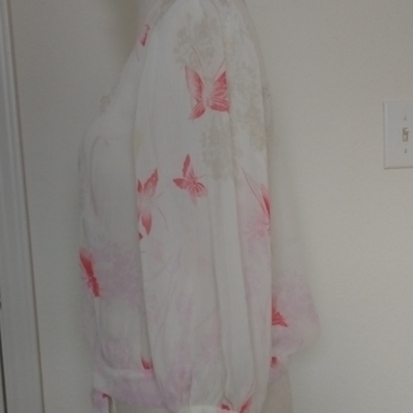 Bundle: 2 sheer tops XXI and Express - Picture 10 of 12